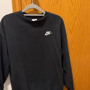 Nike Men's Black Crewneck Sweater